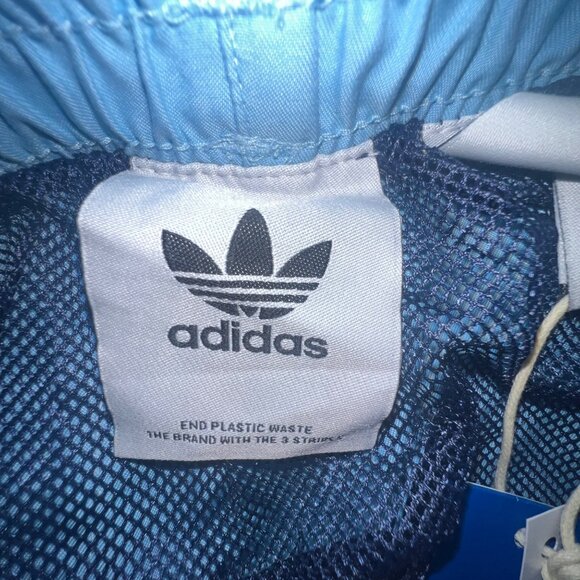 Adidas Men's Light Blue Swim Shorts Size Medium - Picture 5 of 9
